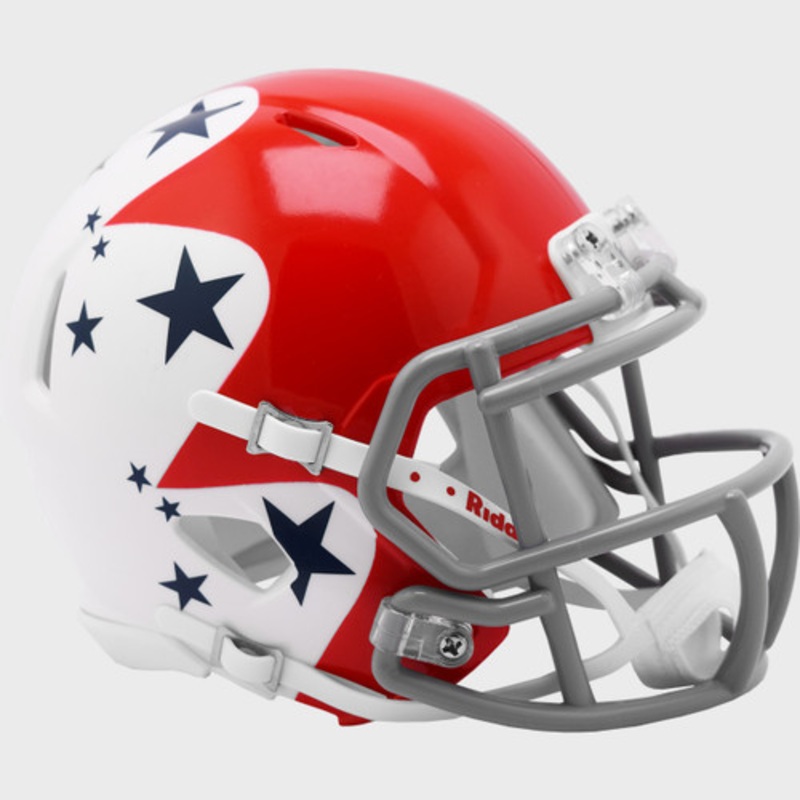 Air Force Falcons NCAA Red White and Blue Revolution Speed Mini Football Helmet