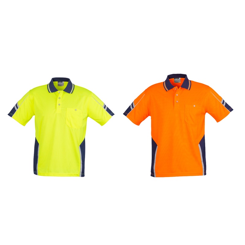 ZH237-Syzmik Unisex Hi Vis Squad Polo – Short Sleeve