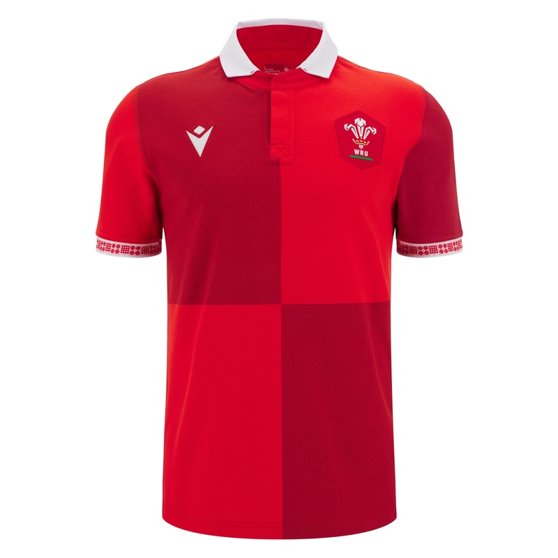 Welsh Rugby 2025/26 Short Sleeve Cotton Jersey | The Rugby Shop