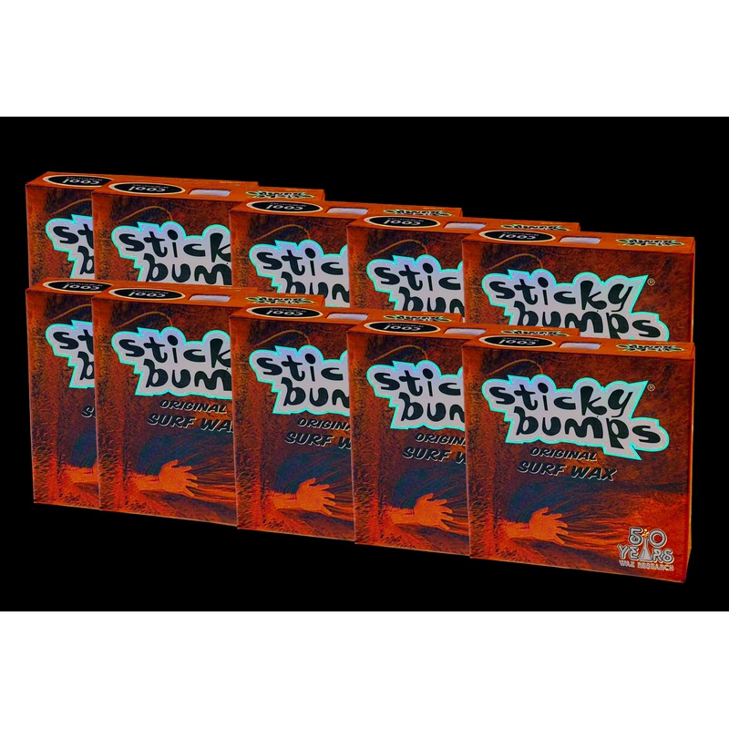 10 X Sticky Bumps Surf Wax Cool