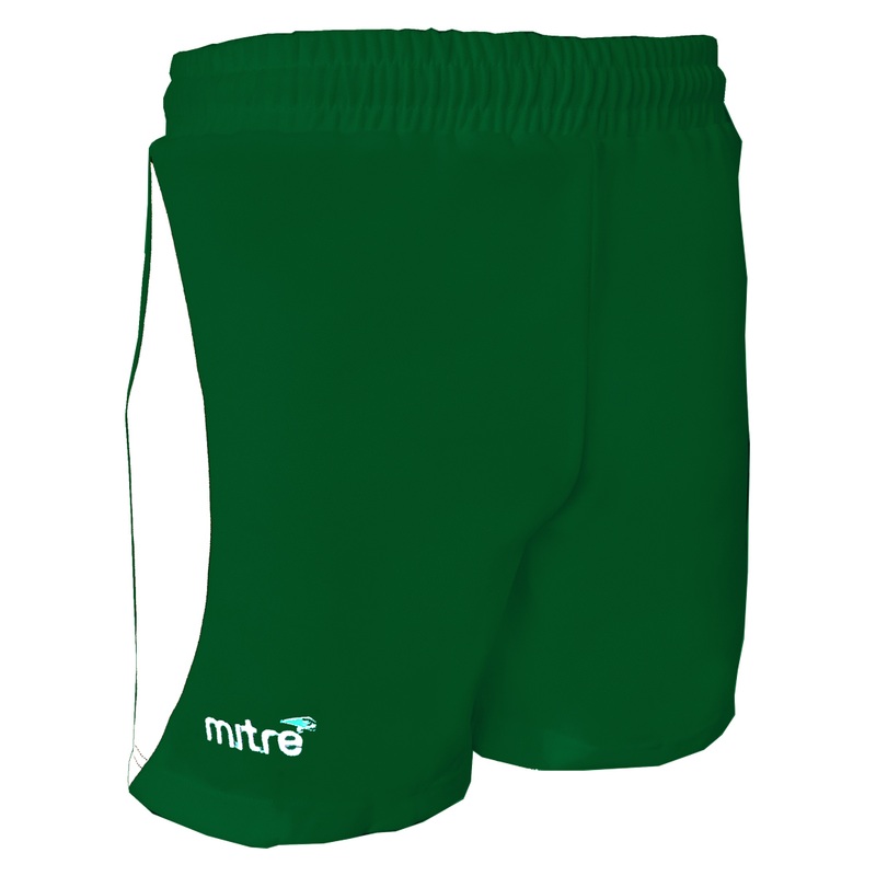 Boys/Mens Mitre Reggio Shorts-Bottle/White