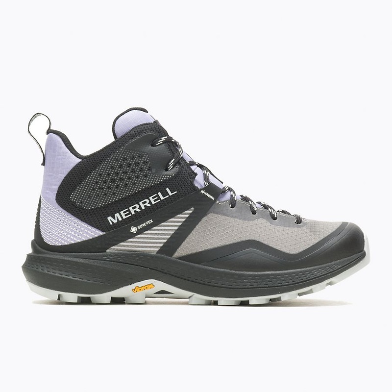 Womens Merrell  MQM Mid Gore-Tex Hiking Boot  (Charcoal/Orchid)