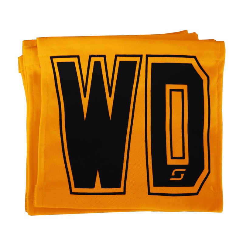 7-A-Side Stadium Velcro Netball Bibs – Gold/Black