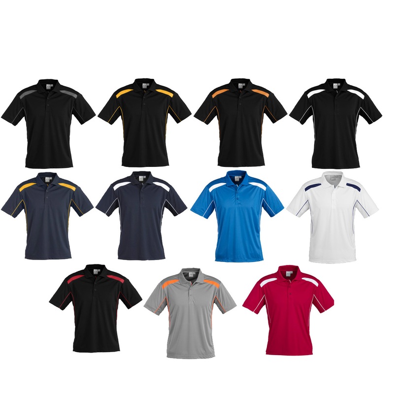 P244MS Mens United Short Sleeve Polo Shirt