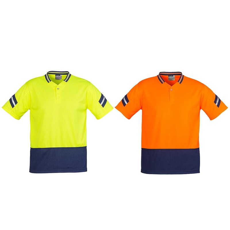 ZH245-Syzmik Mens Hi Vis Astro Polo
