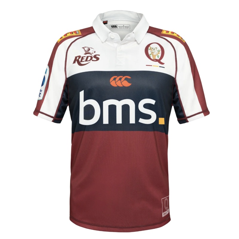 2025 Queensland Reds Mens Replica Home Jersey | The Rugby Shop