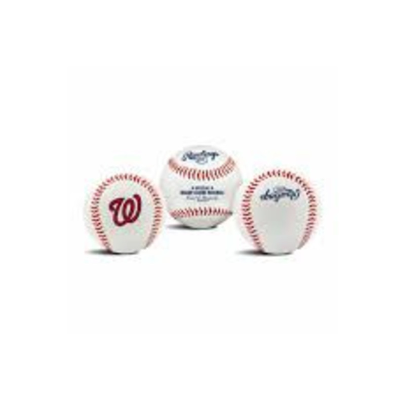 Washington Nationals Rawlings “The Original” Team Logo Baseball