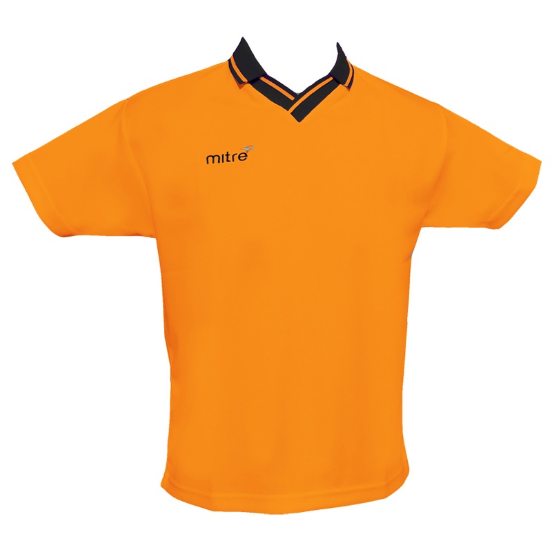 Boys/Mens Mitre Genoa Football Jersey -Gold/Back