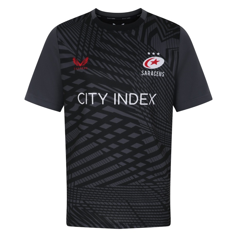 2023/24 Saracens Training T-shirt | The Rugby Shop