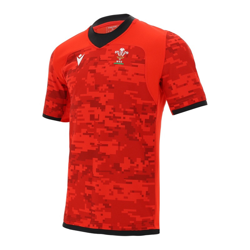 Welsh Rugby Union 2020/21 Training Rugby Shirt | The Rugby Shop