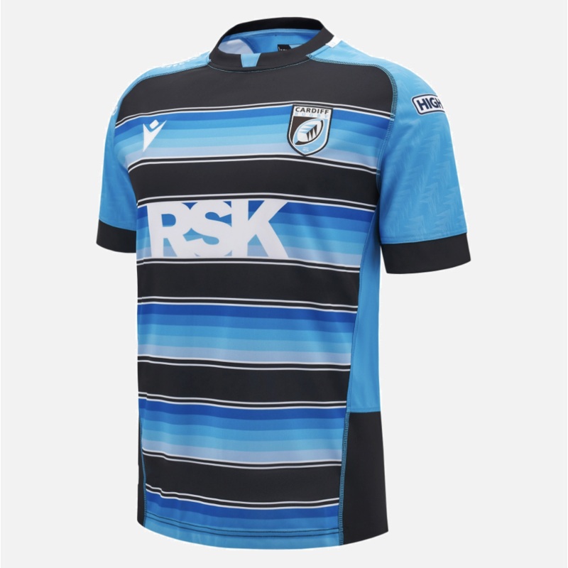 Cardiff Rugby 2024/25 adults’ home poly replica shirt | The Rugby Shop
