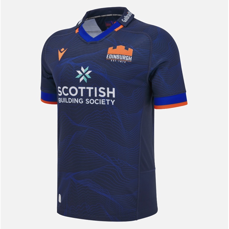 Edinburgh Rugby 2024/25 home replica shirt | The Rugby Shop