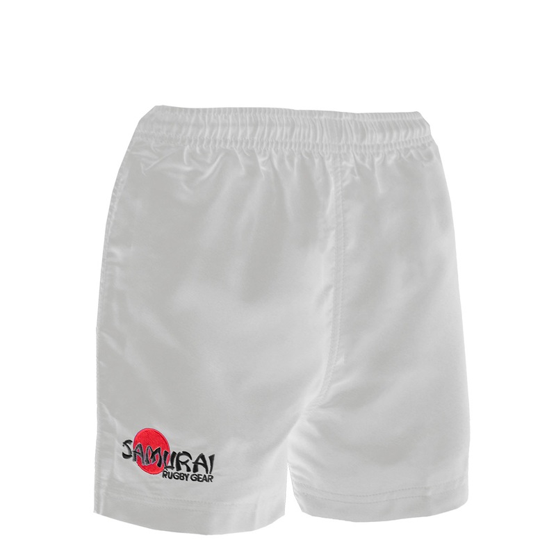 Boys Samurai ‘Global’ Rugby Shorts – White