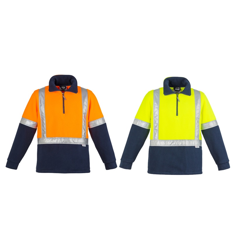ZT462 Syzmik Hi Vis Fleece Jumper – Shoulder Taped