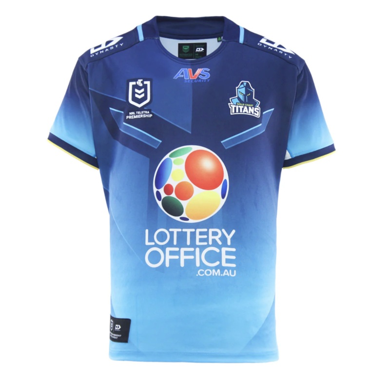 2025 Gold Coast Titans Mens Replica Home Jersey | The Rugby Shop