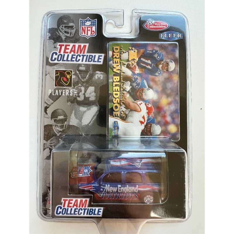 Drew Bledsoe New England Patriots Team Collectible NFL GMC Yukon 1:58 Toy Vehicle