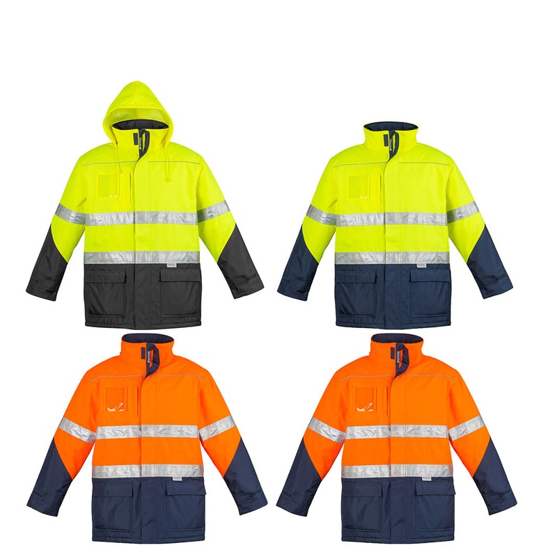 ZJ350 Syzmik Mens Hi Vis Storm Work Jacket