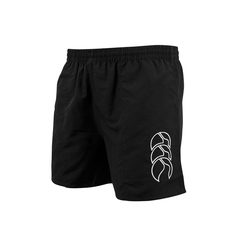 Canterbury Tactic Longer Length Kids Shorts Black 4