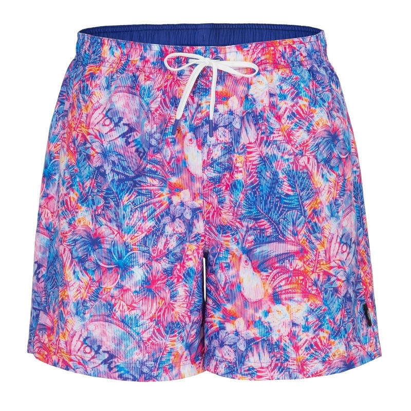 Hot Tuna Floral Swimming Shorts with Elasticated Waistband X Large Pink Hib