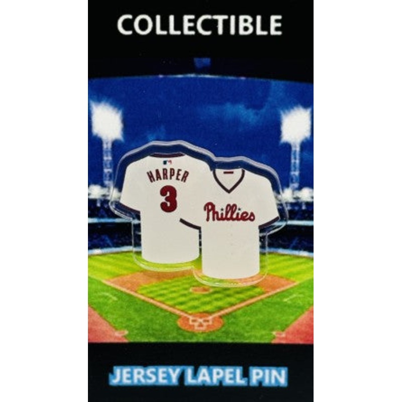 PhiladelphiaPhillies Bryce Harper Jersey Lapel Pin