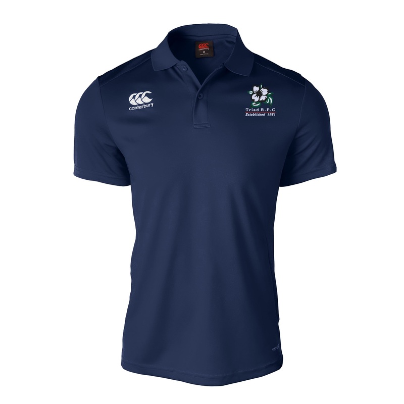 Triad RFC CCC Club Dry Polo Navy X-Small