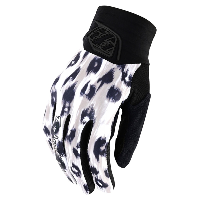 Womens Luxe Glove Wild Cat White WHITE SM
