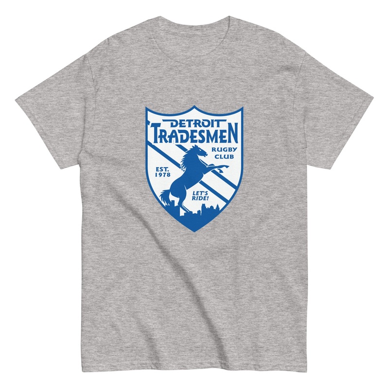 Detroit Tradesmen Classic T-Shirt Sport Grey S