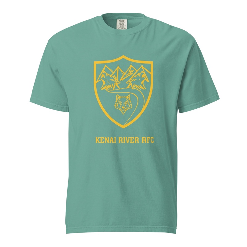 Kenai River RFC Garment Dyed T-Shirt Seafoam S