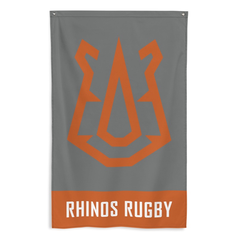 Rhinos Rugby Wall Flag