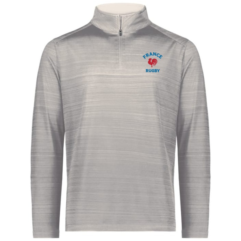Nations of Rugby France Pursuit 1/4 Zip Pullover S Royal