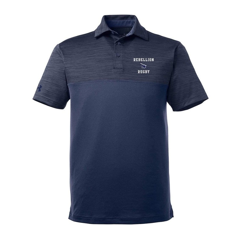 Rebellion RFC Colorblock Polo Midnight Navy Small
