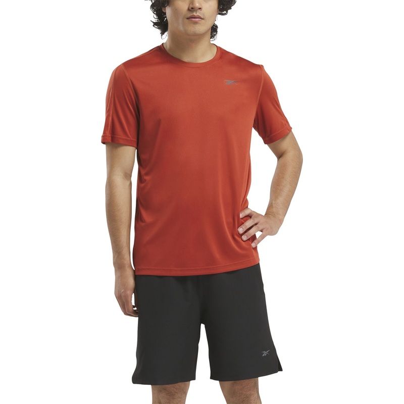 Reebok Tech Mens Tee BrickRed S