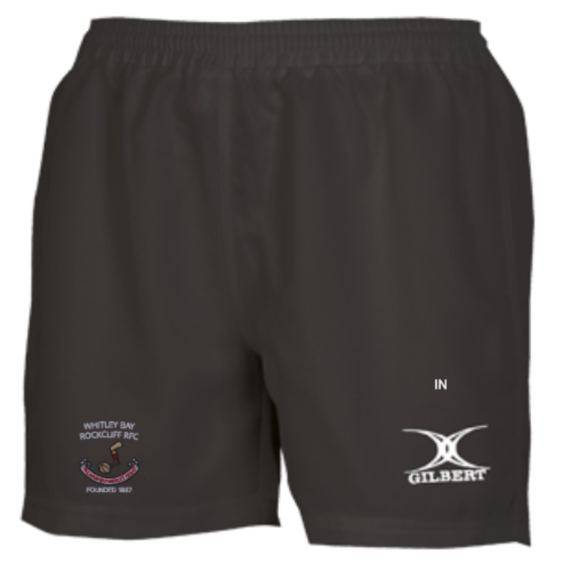 Whitley Bay Rockcliff RFC Women’s Black Saracen V3 Match Shorts W 6