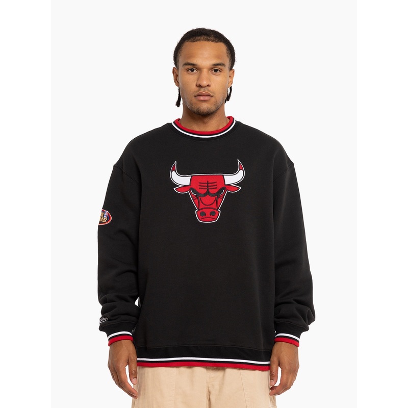 Mitchell & Ness Chicago Bulls Logo Crew Small