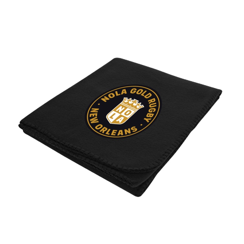 NOLA Gold Fleece Blanket