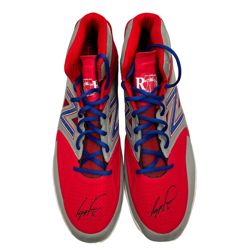 Ryan Howard Autographed Team Issued New Balance Diamond #6 Cleats – Player’s Closet Project