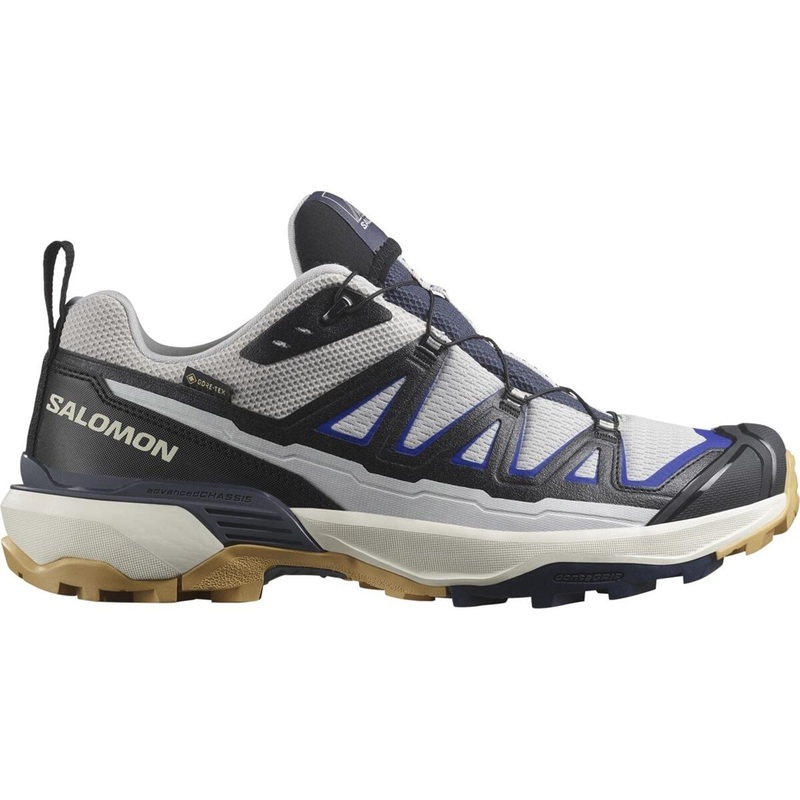 Salomon Mens Xultra 360 Edge GorE-Tex Walking Shoe 10 (44.7) Grey/Violet