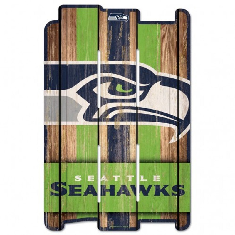 Wincraft Seattle Seahawks Fence Style Wood Sign 11×17