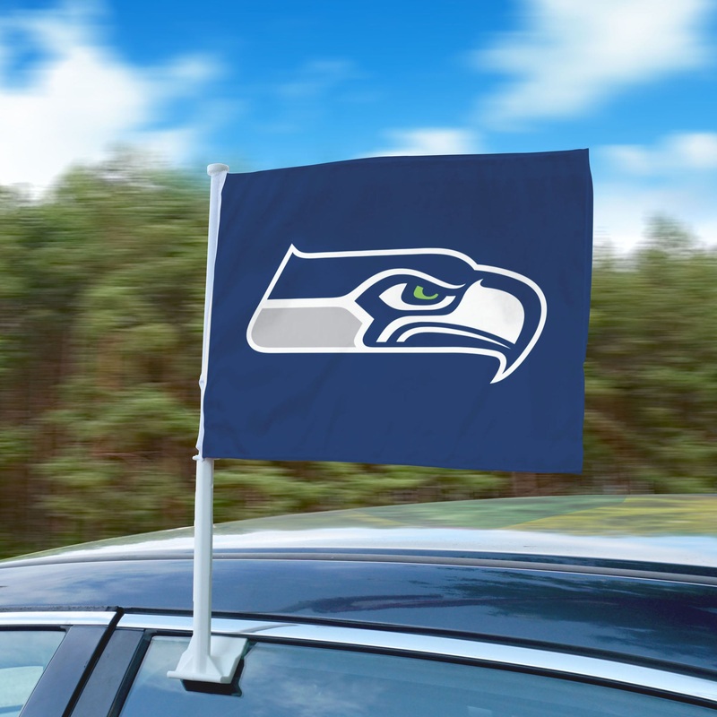 Fanmats Seattle Seahawks Car Flag Large 1pc 11″ x 14″