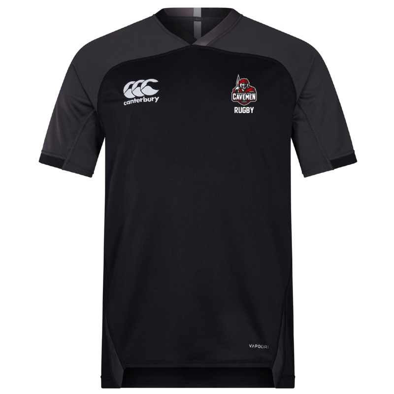 American Fork Cavemen Vapodri Evader Jersey by Canterbury XS Black