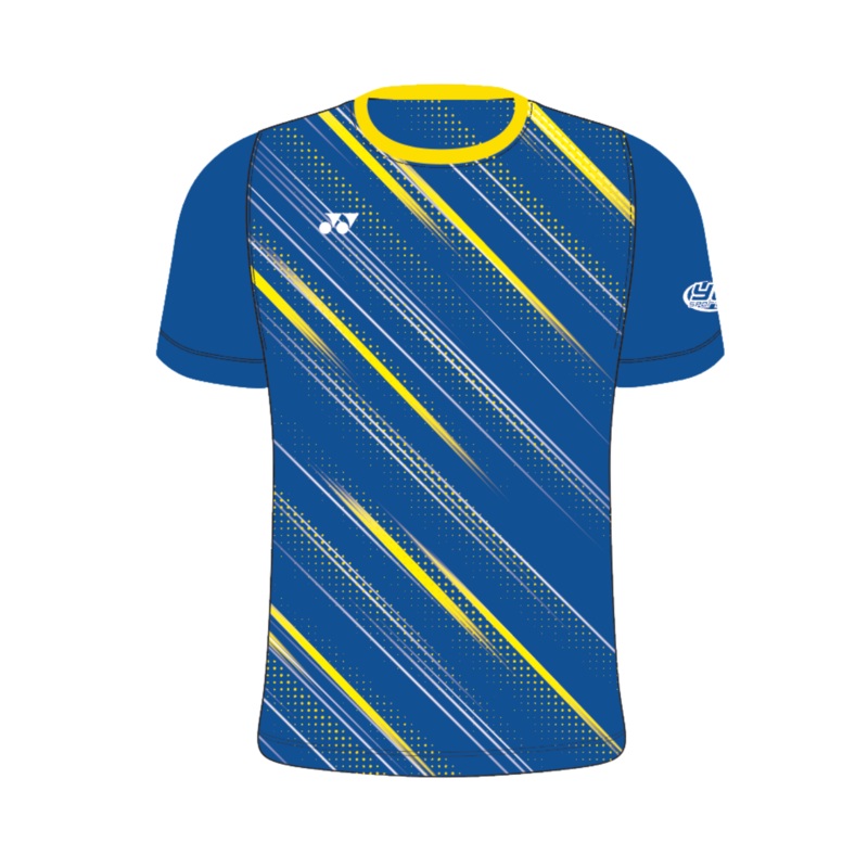 Hull BC 2026 T011 Flash Crew Yonex T-Shirt Women – Blue Blue/Yellow XXL