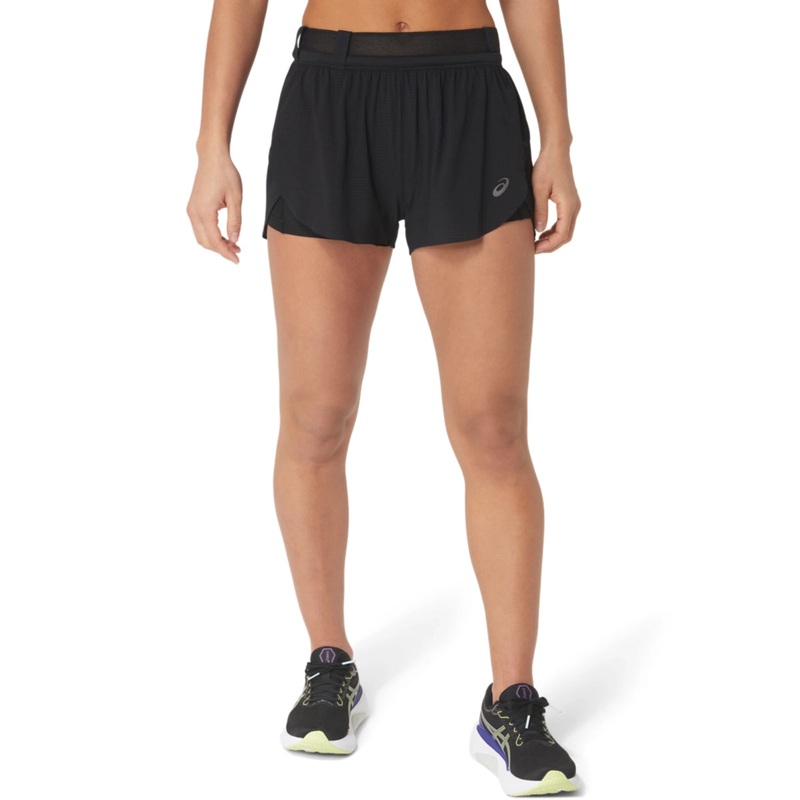 Asics Women’s Metarun Split Short Performance Black XS