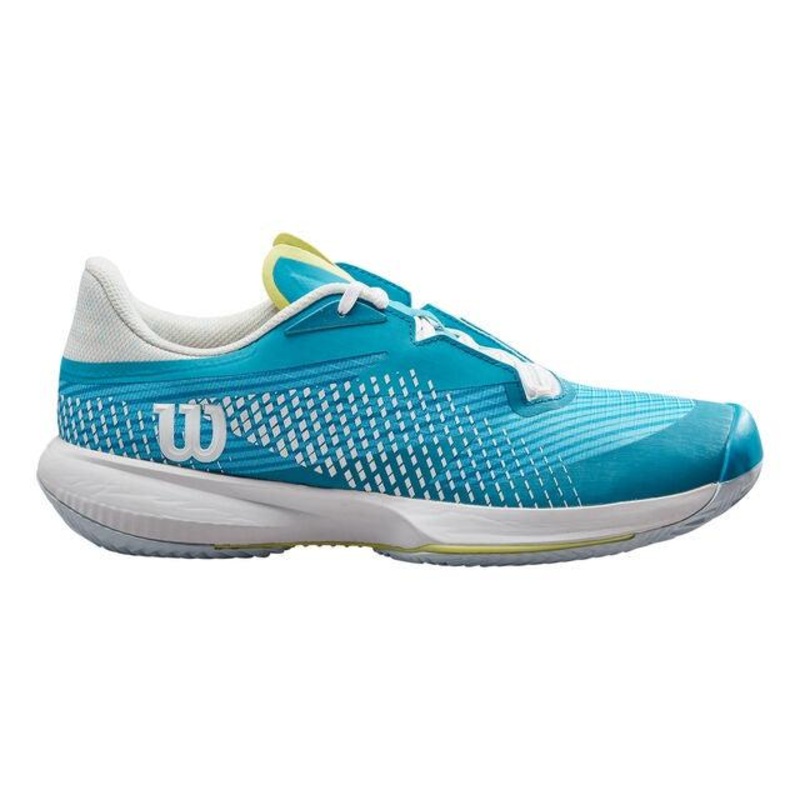 Wilson Kaos Swift 1.5 Ladies Clay Tennis Shoe – Blue/White/Lime UK 9