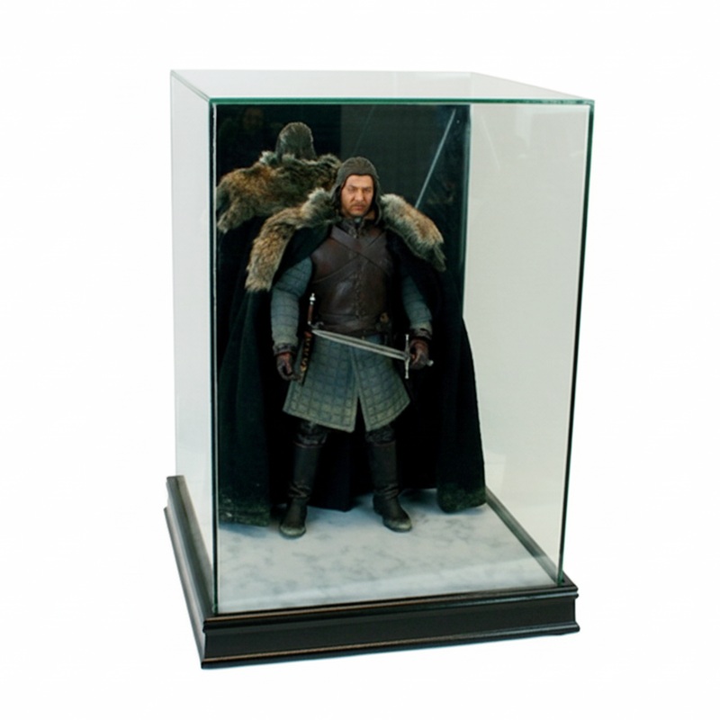 1/6 Scale Figurine Glass Display Case – Collectible Figures