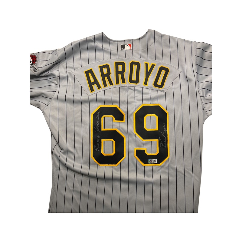 Bronson Arroyo Autographed Authentic Pirates Jersey – Player’s Closet Project