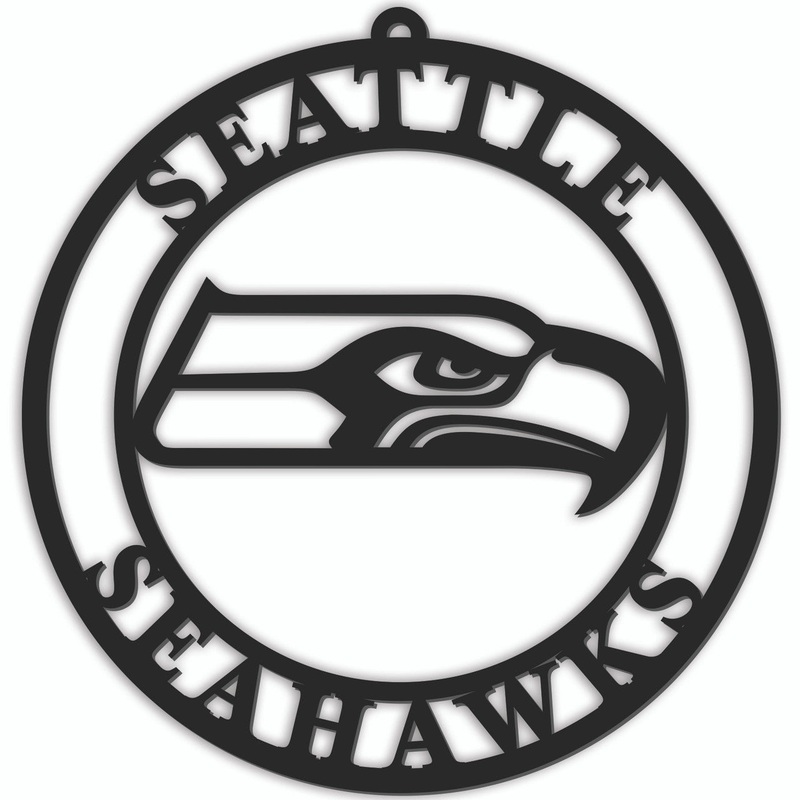 Fan Creations Seattle Seahawks 16 Inch Door Sign Hanger