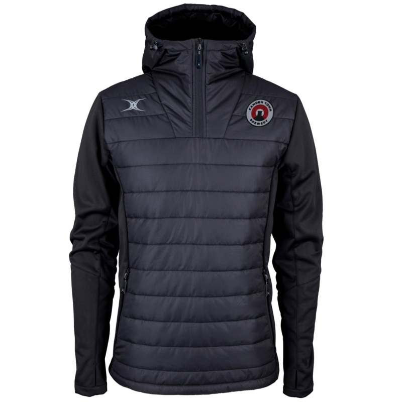 Camden Town Brewery Senior’s Black Pro Active Quater Zip Jacket 2 Extra Small