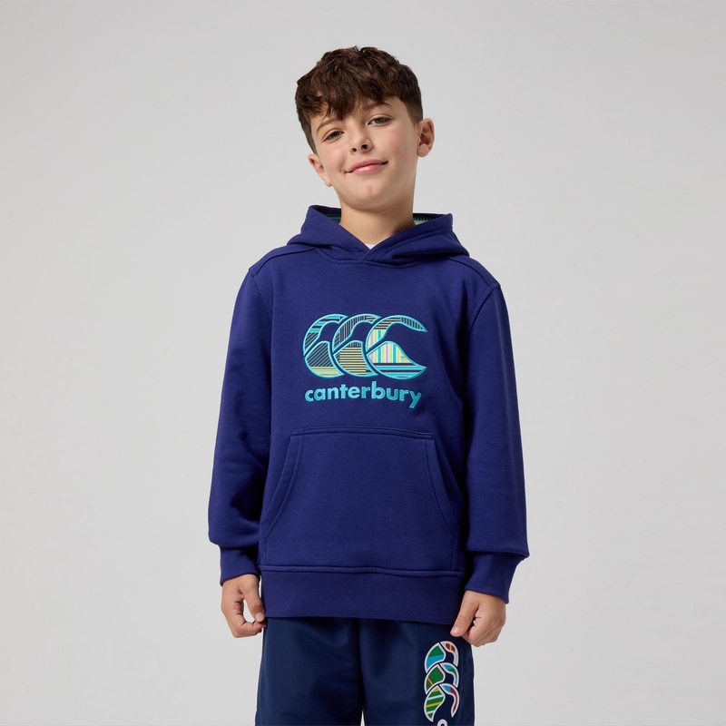 Canterbury Junior unisex Uglies Hoodie Navy 6 Navy
