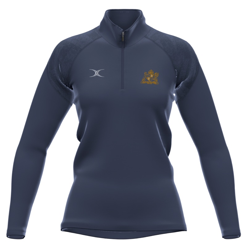 Ipswich School Women’s Dark Navy GTS 1/4 Zip Fleece W 6