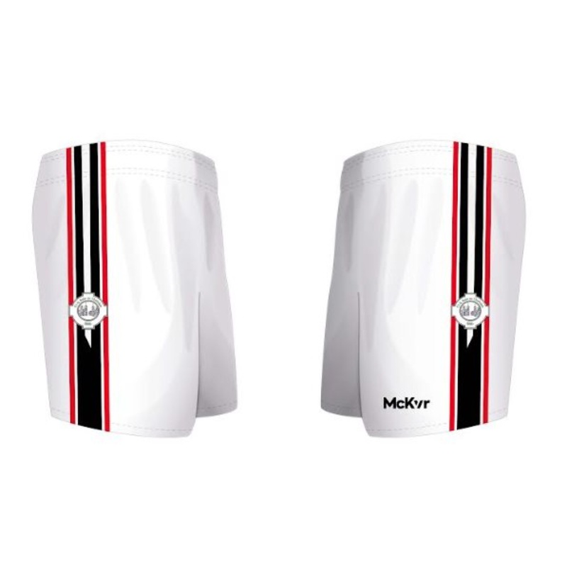 McKvr Ballincollig GAA Official Away Shorts – Adult – Red/Black 30 Inch